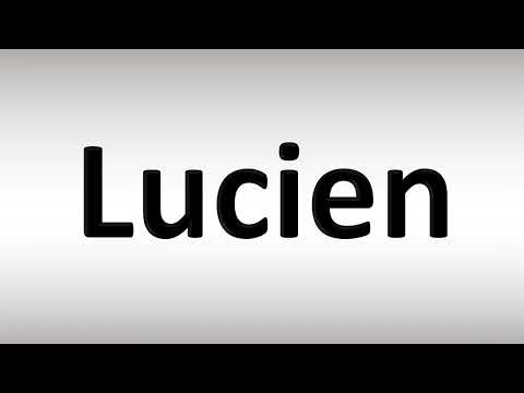 How to Pronounce Lucien (A Court of Mist and Fury, ACOTAR)