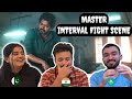 MASTER Interval Fight Scene Reaction | Vijay Thalapathy | Vijay Sethupathi | Foreigners React