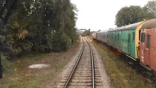 preview picture of video 'Class 73 Cab Ride - Wymondham Abbey to Dereham, Part 2 of 2.'