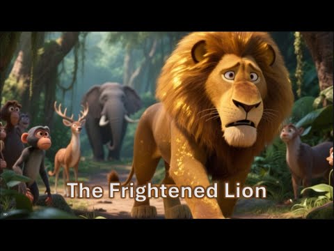The Frightened Lion - Moral story for kids | Bedtime story for kids