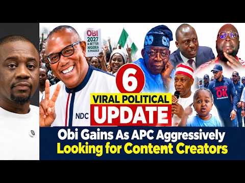 6 Hot Political Updates: Tinubu’s Claimed Achievements vs Reality | Obi, APC’s Creator Search & More