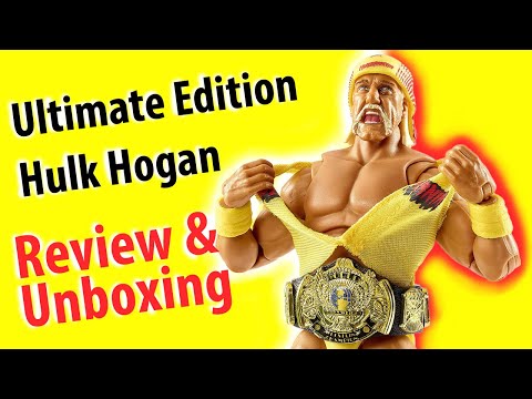 Review & Unboxing - Mattel WWE Ultimate Edition Amazon Exclusive Fan Takeover Hulk Hogan