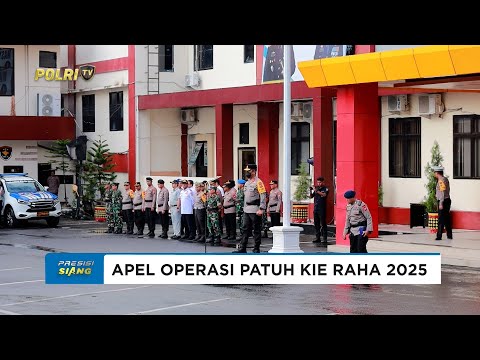 POLDA MALUKU UTARA GELAR APEL OPERASI PATUH KIE RAHA 2025