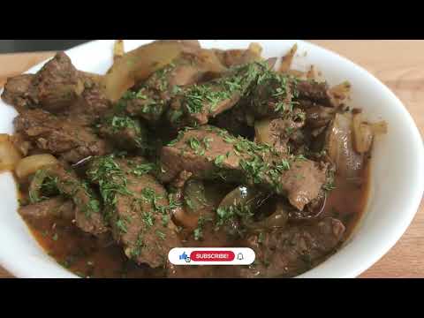 BEEF LIVER WITH ONIONS