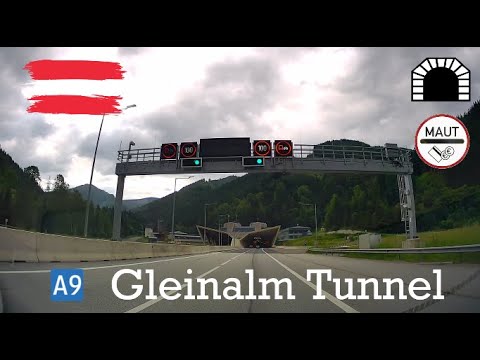 Austria: (A9 autobahnn) Gleinalmtunnel 8320 meters long