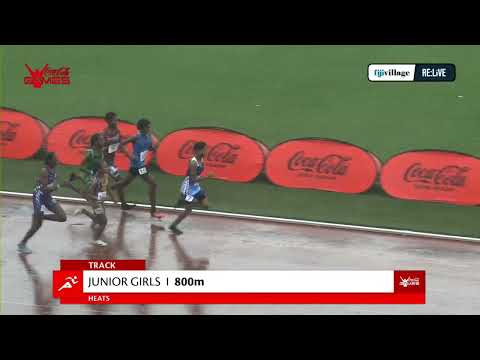 Re:Live Heats | Junior Girls 800m Heat 1 | Day 2