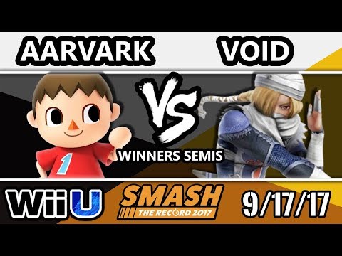 STR 2017 Smash 4 -CLG | Void (Sheik, etc.) Vs. BSD | Aarvark (Villager, etc.) - Smash Wii U - WS