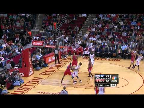 Rockets vs Clippers | Lin ( 12 pts, 10 ast ) + Team Highlights (1-15-13)