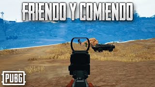Friendo y comiendo | Groza | DBS | PUBG EN XBOX ONE | PLAYERUNKNOWN'S BATTLEGROUNDS GAMEPLAY ESPAÑOL