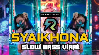 Download lagu DJ RELIGI • SYAIKHONA - SLOW BASS ANGKLUNG SPESIAL RAMADHAN 2021 mp3