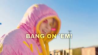 DIE ANTWOORD - BANG ON &#39;EM! [BATIKZ CLUB VIP] (Video Lyrics)