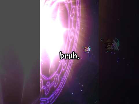 The Most POWERFUL Moon-Lord Lazers... #terraria #calamity #shorts