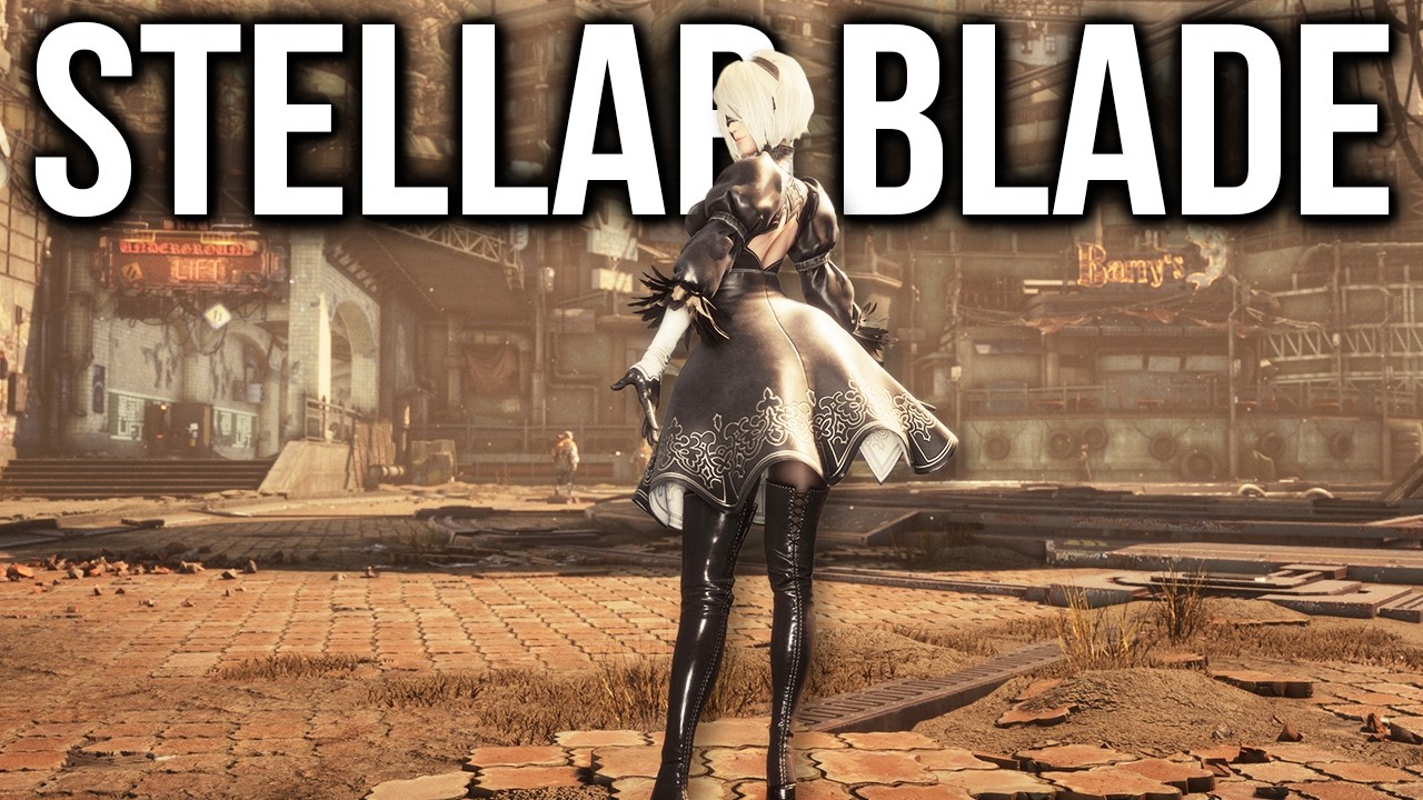 Stellar Blade - How To Unlock NIER 2B Full Outfit & Emils Shop | All NieR Automata DLC Costumes