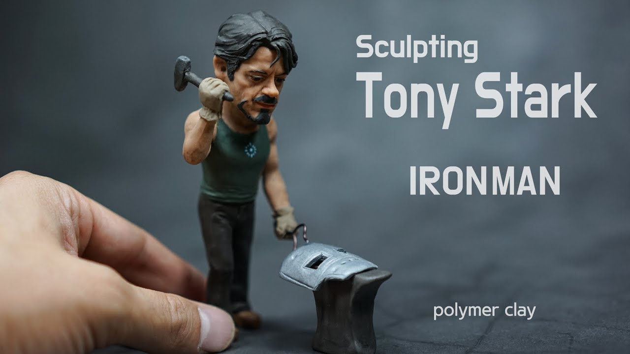 Polymer clay sculpture tutorial by TJ Cha
