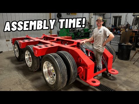 Will It Roll? | Building the Rear End of the Talbert Lowboy!!