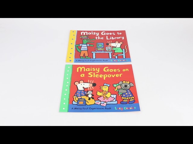Vídeo relacionado con Maisy Mouse First Experience 15 Books Pack Collection Set by Lucy Cousins (Bookshop, Football, Sports Day, Plane, Hospital, Library, Sleepover, Nursery & MORE!)