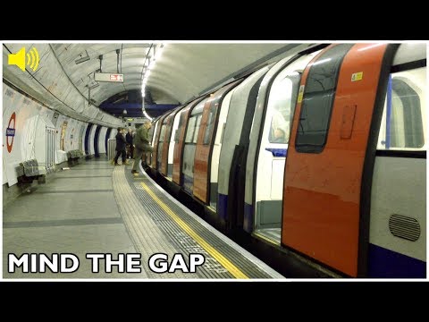 MIND THE GAP OLD ANNOUNCEMENT by OSWALD LAURENCE (London Underground)