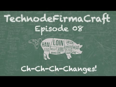 ~ Technode TerraFirmaCraft: Build to Survive - Ep08 - Soooo many changes!!!!