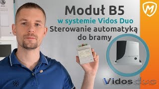 Sterowanie bramą z domofonu Vidos Duo - MODUŁ B5