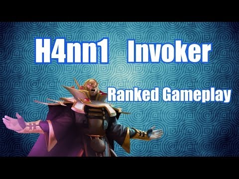 Fnatic.H4nn1 Invoker Dota 2 Gameplay