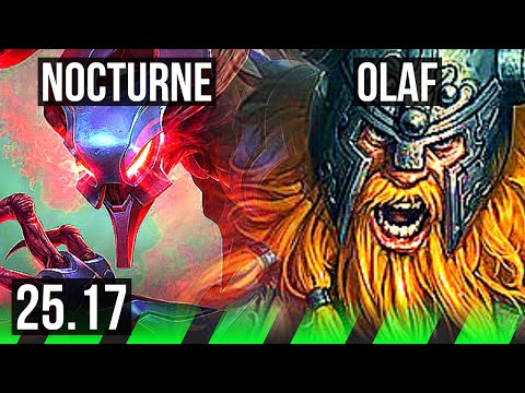 NOCTURNE vs OLAF (JGL) | KR Grandmaster | 25.17