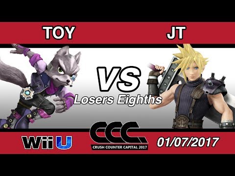 CCC: TOY (Fox) Vs. JT (Cloud) - Losers 8ths SSB4 Wii U