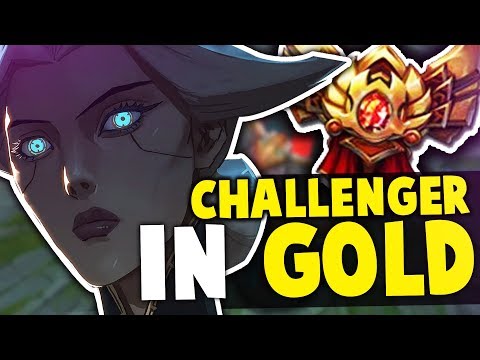 WHAT HAPPENS WHEN CHALLENGER CAMILLE ENTERS GOLD..  - Unranked to Challenger