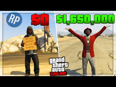 How I Started Making $1,650,000 In MINUTES Starting From Level 1 In GTA 5 Online #gta5money #guide