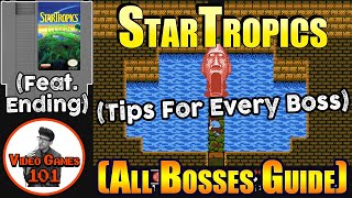 StarTropics Boss Guide | All Bosses | Feat. Ending | Video Games 101