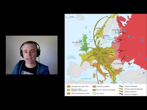 lecture: World War II in Europe up until 1942 through maps