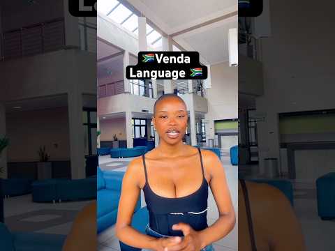 Venda Language is spoken in South Africa 🇿🇦 #venda #accenttraining #outfitinspriation