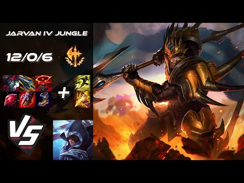 JUNGLE Jarvan IV vs Talon - EU Challenger Patch 25.S1.4