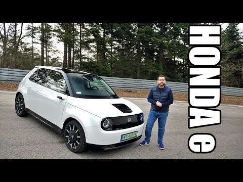 Honda e - Modern Take On The Old Civic (ENG) - Test Drive and Review