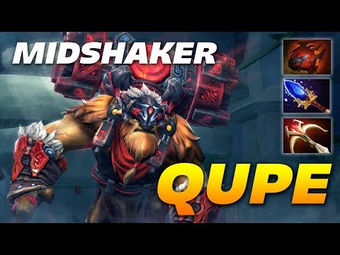 QUPE MID SHAKER | Dota 2 Pro Gameplay