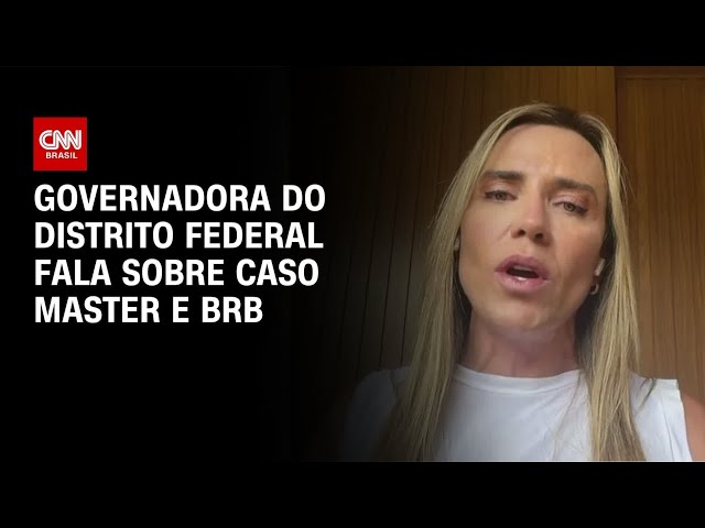 Governadora do DF, Celina Leão, fala sobre Caso Master e BRB | BASTIDORES CNN
