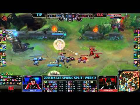 Team Impulse vs Counter Logic Gaming - HIGHLIGHTS - NA LCS Spring 2015 - W2D1 - Season 2015 - LoL