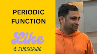 Periodic Function Class 11| Learn Periodic Function