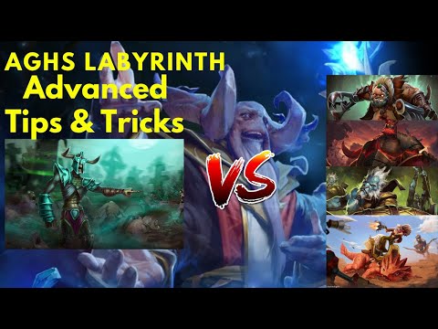 Dota 2 Aghanim's Labyrinth Advanced Tips & Trick