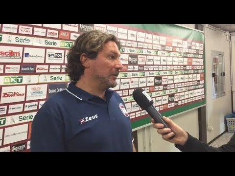 Cittadella-Crotone, mister Stroppa nel post gara