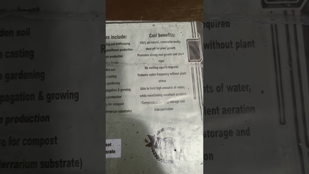 expanding viagrow coco coir