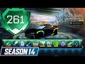 ALL ITEMS ROCKET PASS SEASON 14: TIERS 100 - 261 (done in 13 days)