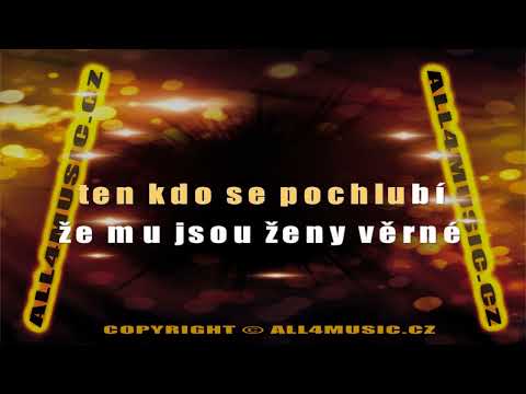 KJ1626 GOTT KAREL-Oči barvy holubí (Karaoke verze)