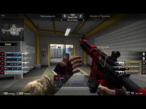 CS:GO POV Demo Mousesports oskar (27/13) vs NiP (de_nuke)