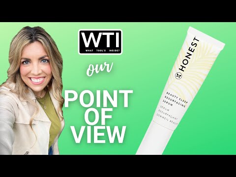 Honest Beauty Sleep Resurfacing Serum - WTI product video review