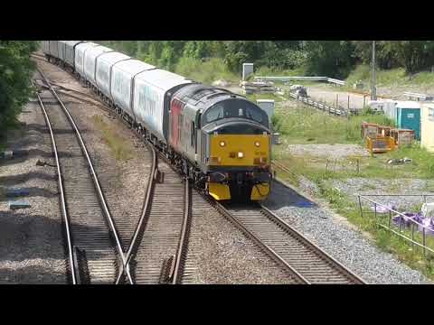 37601 passes Tuffley Jn with 5Q32 Portbury to Crewe South Yard 16/07/2019
