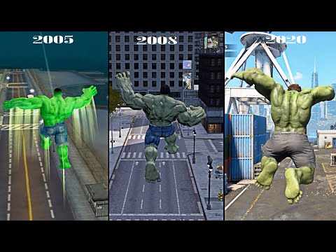 Hulk 2005 Vs Hulk 2008 Vs Hulk 2020 | Comparison