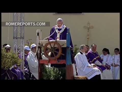 Click to Watch the Lampedusa: Francis, the Pope of Solidarity, Challenges Us To Recognize the Immigrant as Our Neighbor video