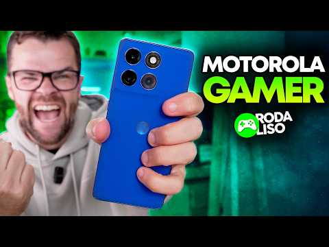 EDGE 60 PRO: Teste de JOGOS no smartphone POTENTE da MOTOROLA // RODA LISO