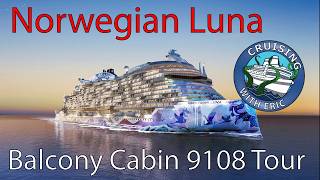 Norwegian Luna Balcony Cabin 9108 Room Tour