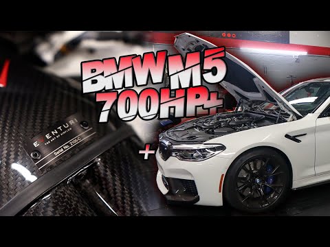 BMW F90 M5 EVENTURI INTAKES CUSTOM DYNO TUNE